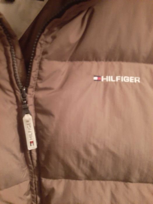 Casaco de penas Tommy Hilfiger Camel