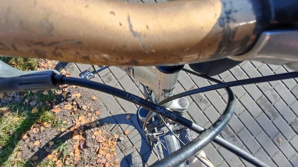 Koło tylne kompletne Sach S7, Sram, Spectro, piasta 7-biegowa - 28"