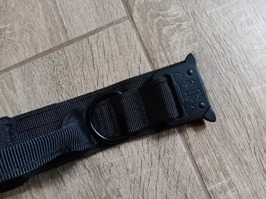 Тактический ошейник для собаки с ручкой