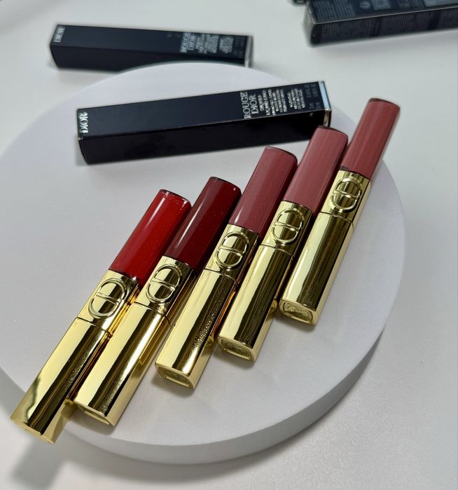 Помада  Dior rouge sequin liquid duo Міні версія