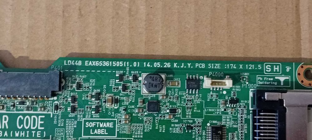 Placa para tv  LG 47lb5610