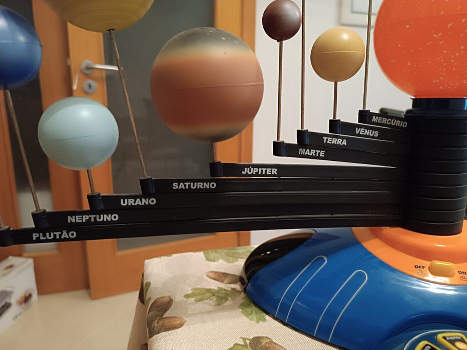 Sistema solar (com pilhas)