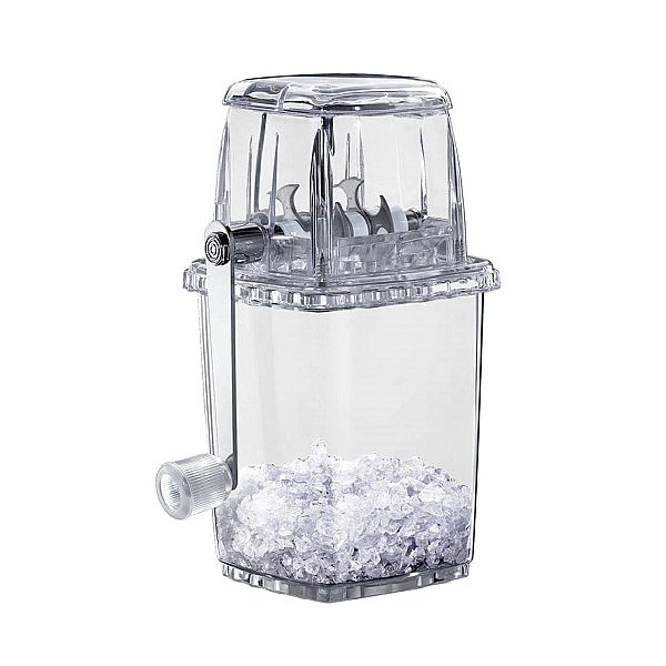 Ręczna Cilio kruszarka do lodu, 11,5x11,5x23 cm