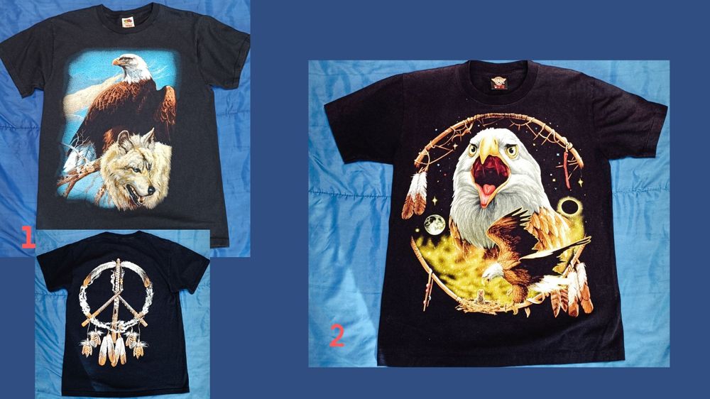 Футболки Fruit of the loom Heavy cotton Rock Merch