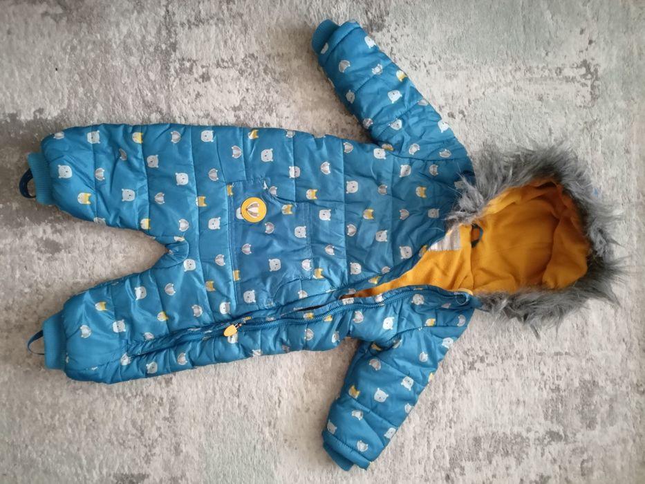Kombinezon zimowy dziecięcy r. 80