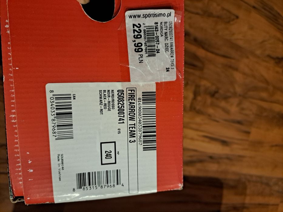 Buty narciarskie dziecięce Nordica rozm. 240