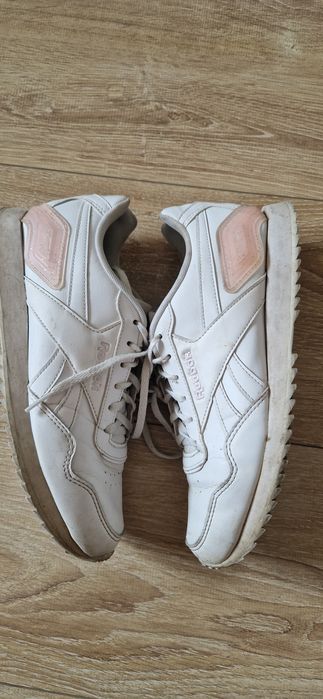 Białe  Wygodne Sneakersy  Reebok