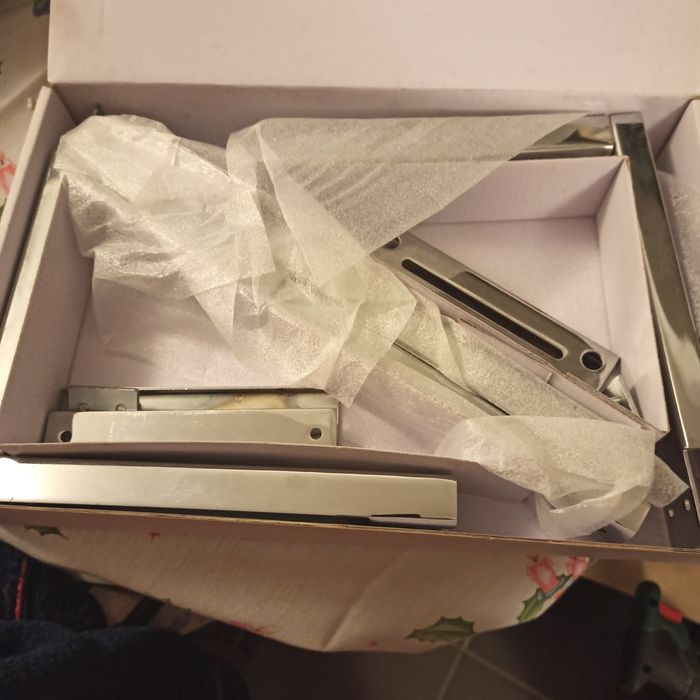 Suporte para microondas universal inox