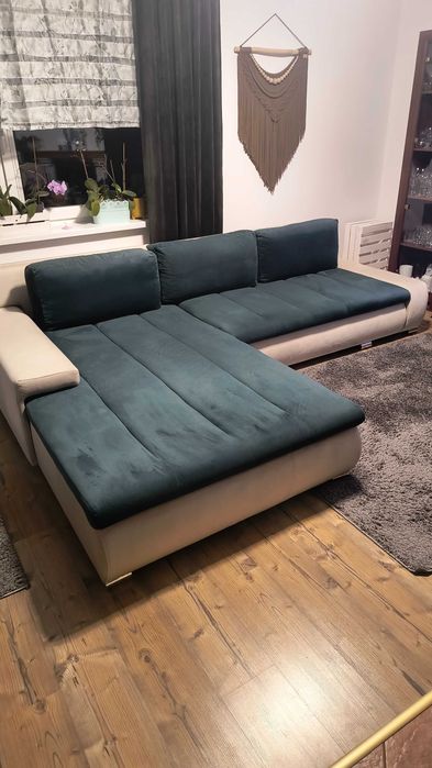 Duża sofa narożnik + meble gratis bardzo dobry stan