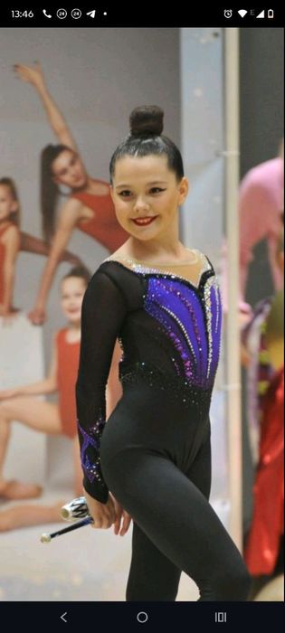 Kombinezon gimnastyczny Efektowny