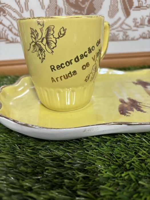 Chavena almoçadeira antiga