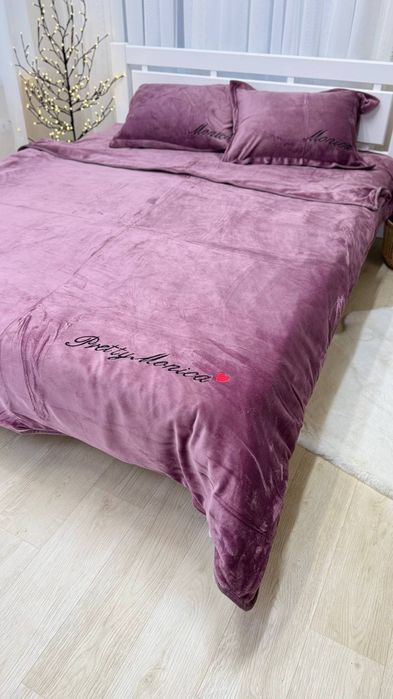 Велюрова постільна білизна Моніка