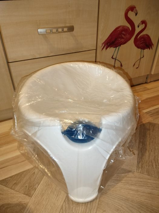 Krzesełko do kąpieli dla dziecka  7-16 miesięcy. Białe. Thermobaby Aquafun.