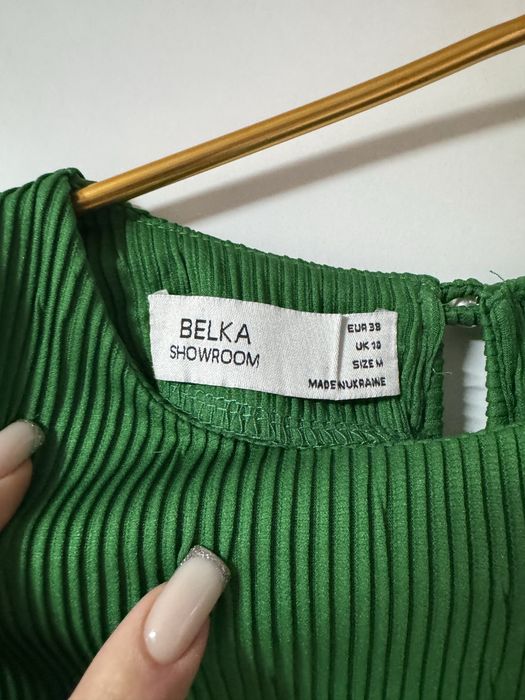 Кофтинка зелена жатка с-м