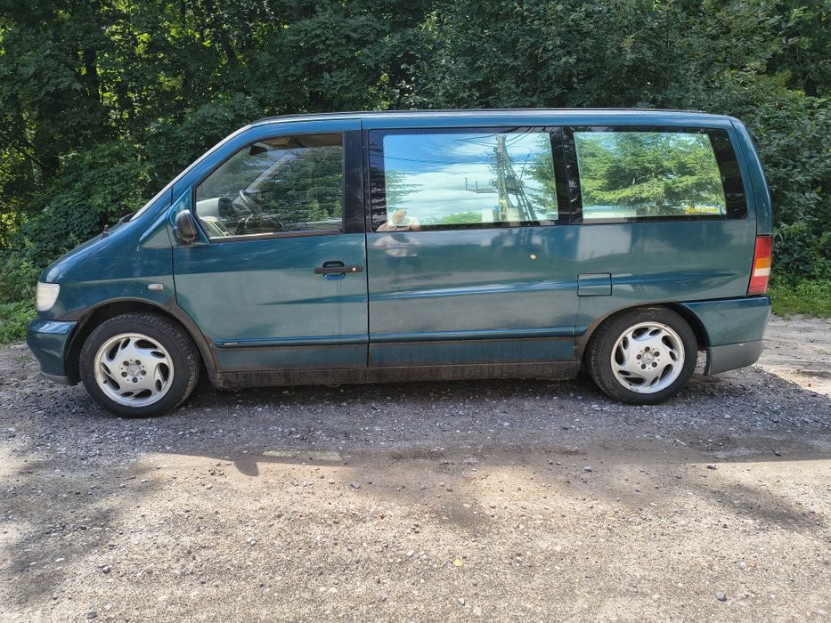 Mercedes V klasa Vito silnik 2.3 TD 101KM Turbo manual 6 osob klima hak SWAP sprinter