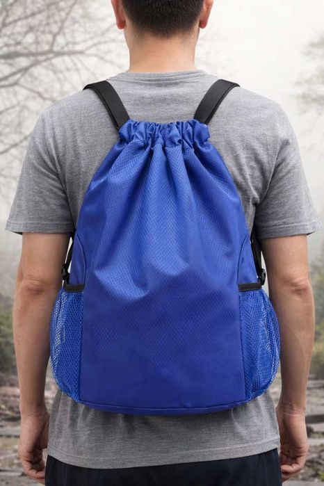 Plecak sportowy ze sznurkiem – duży, lekki i wygodny