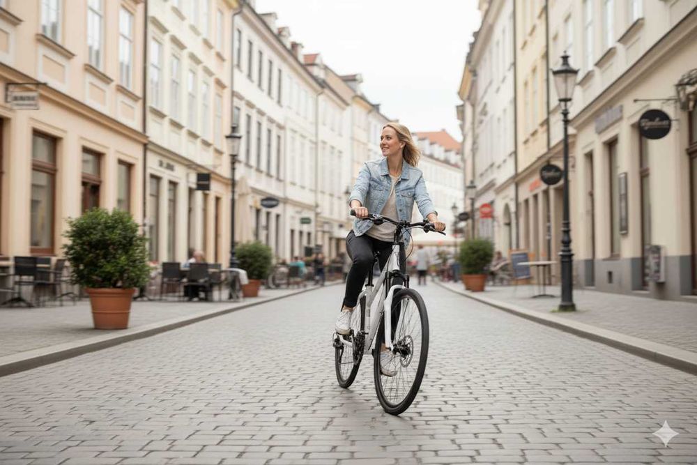 Rower crossowy Wheeler Cross 6.3 rama 44\48cm koło 28" biały lady