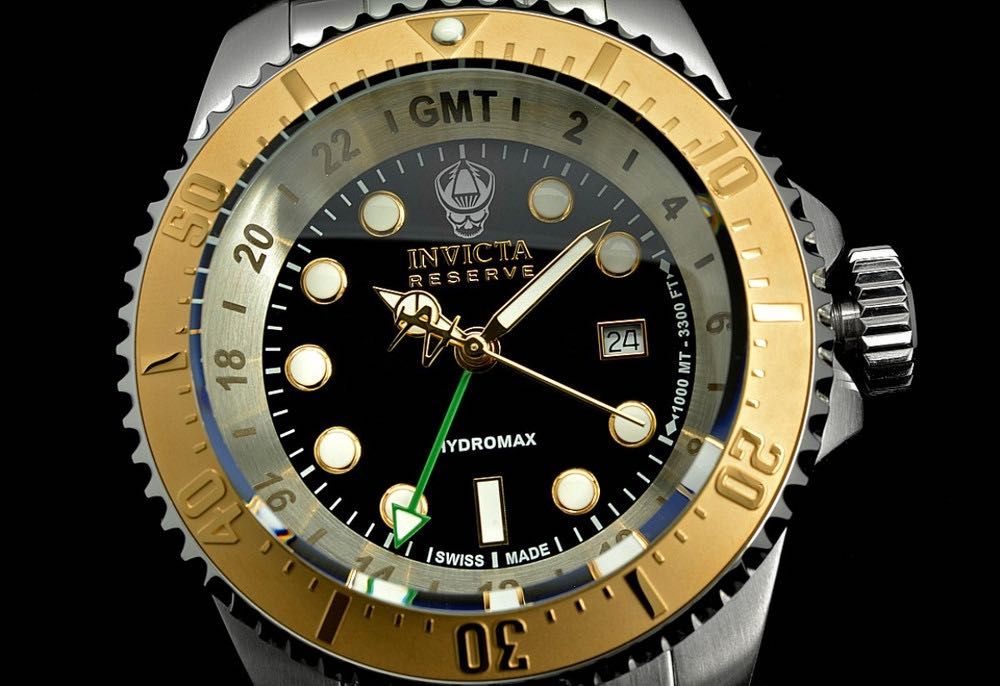 Швейцарський годинник Invicta 16960 Reserve Hydromax 52 mm. SWISS MADE
