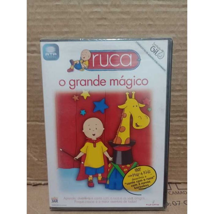 ruca o grande mágico DVD novo selado de fabrica-portes grátis