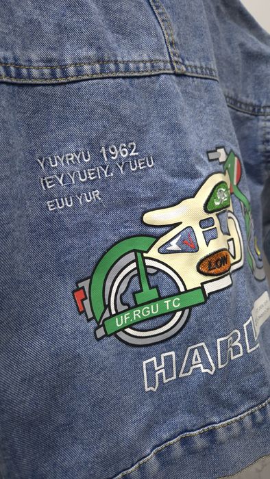 Куртка, джинсівка 110см