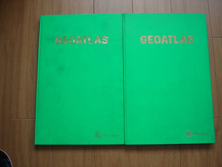 7 volumes Geomundo mais 2 volumes Geoatlas