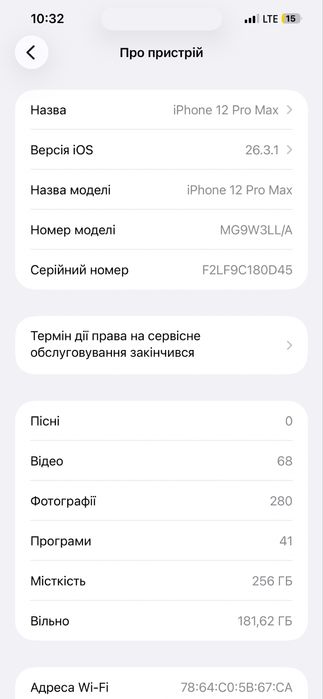 Обмін Iphone 12 Pro Max 256GB Gold