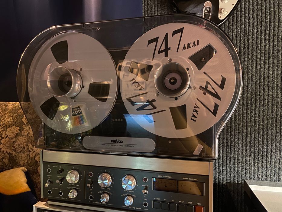 Szpule magnetofonowe, aluminiowe Akai 747