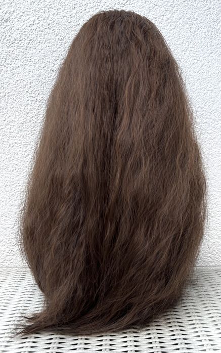 Premium Ultra włosy doczepiane, naturalny brąz, fale, gęste ! 174.