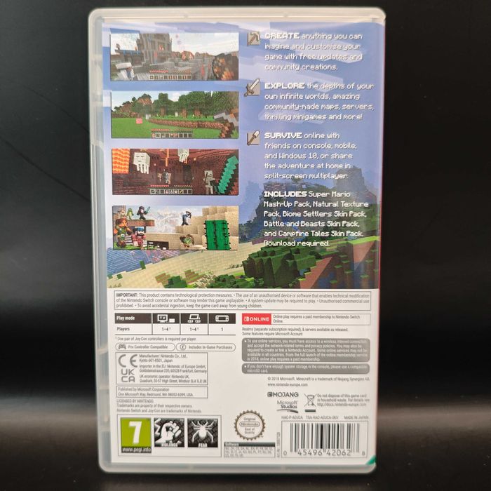 Minecraft Nintendo Switch