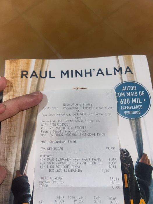 Livro “Tudo foi como tinha de ser”