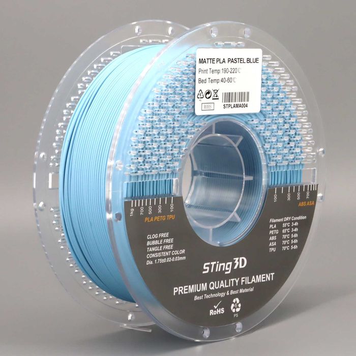 Pla pastel matte, філамент для друку