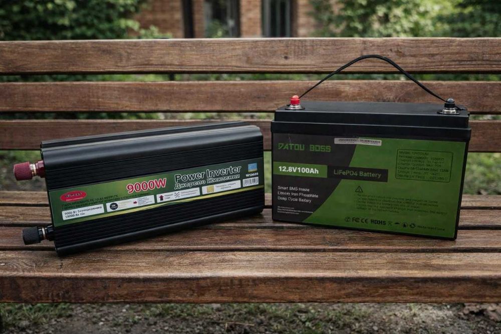 *️⃣ Літій залізо фосфатний акумулятор DATOU BOSS LiFePO4 на 100 ампер