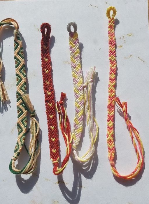 Bransoletki z muliny ręcznie robione 14zł - 1szt