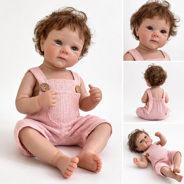 Лялька Reborn Betty Bebe 48 см (19”) вінілова, можна купати | Гарантія