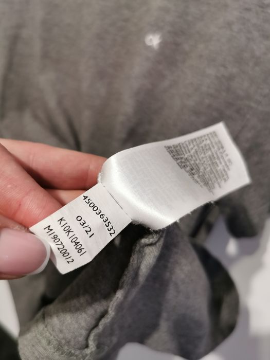 Calvin Klein t-shirt koszulka krótki rękaw sportowa logowana męska M