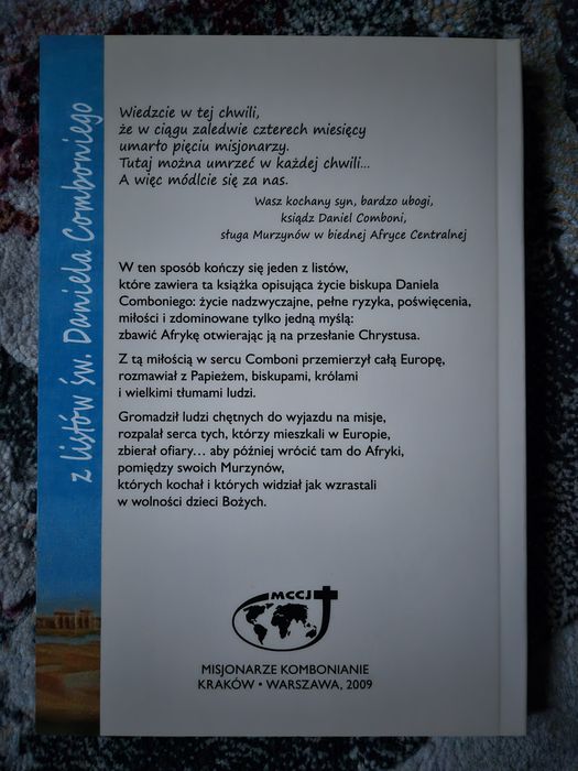 Z Afryką w sercu. Z listów św. Daniela Comboniego - Luigi Butera