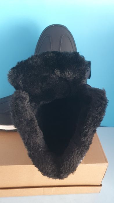 Buty nowe ocieplane zimowe czarne rozmiar 42 / wkładka 27 cm