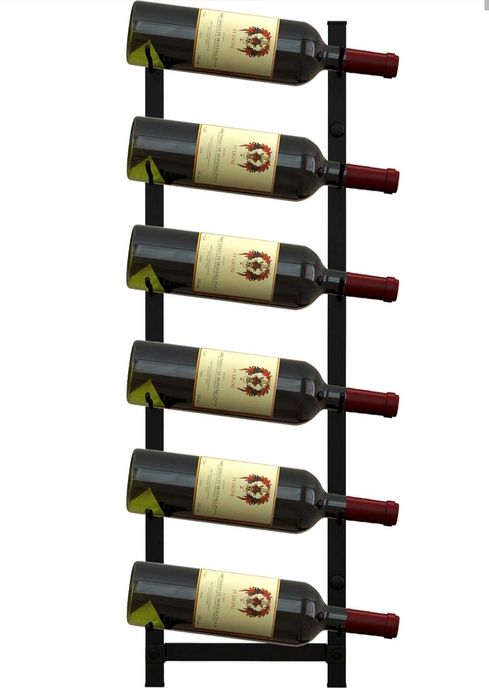 Stojak na wino na 6 butelek