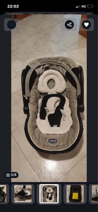 Carrinho de bebe trio chicco