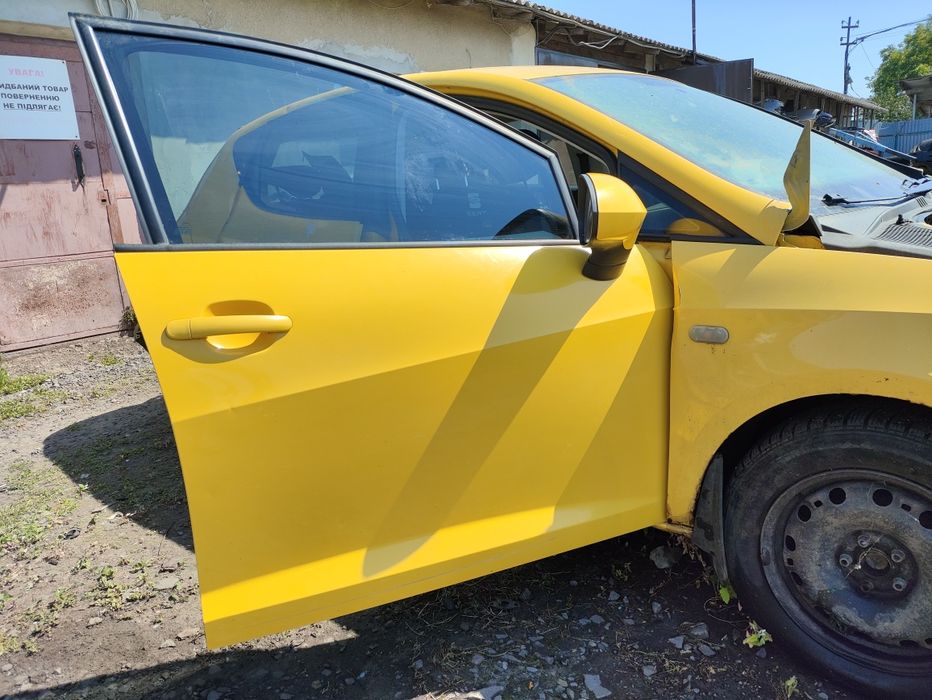 Seat Ibiza IV 2008-2017 двері колір жовтий LS1H