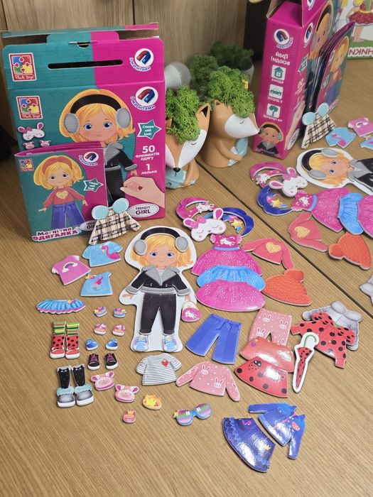 Магнітні одягалки 2 набори