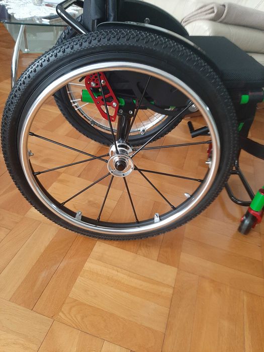 Koła terenowe LUX do wózka inwalidzkiego