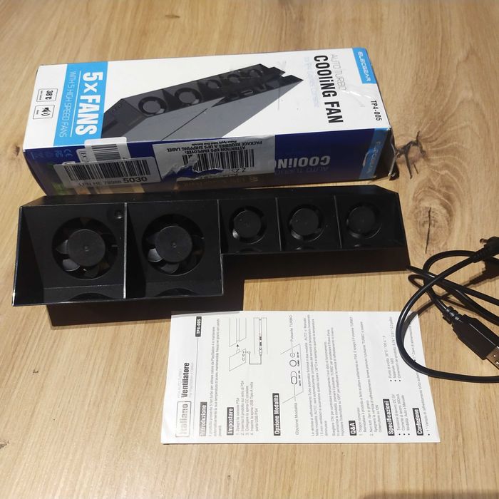 PS4 Turbo wentylator wentylator chłodzący Elecgear
