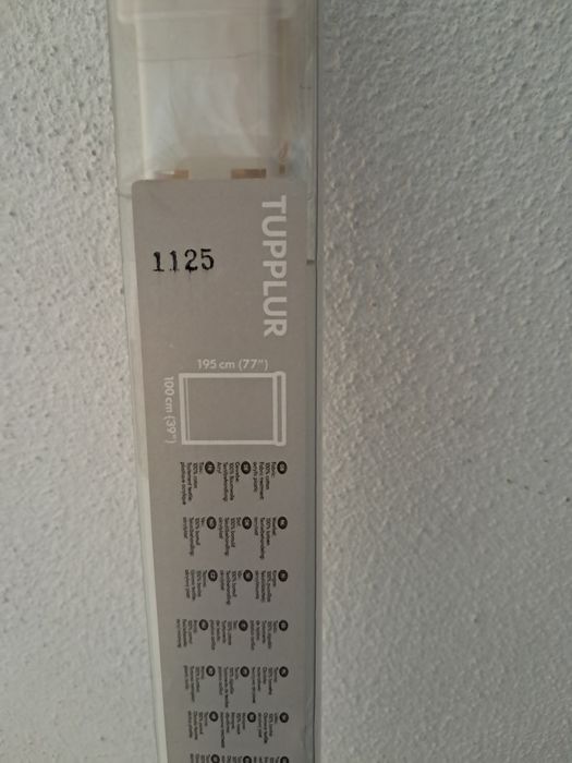 Estore rolo branco Tupplur