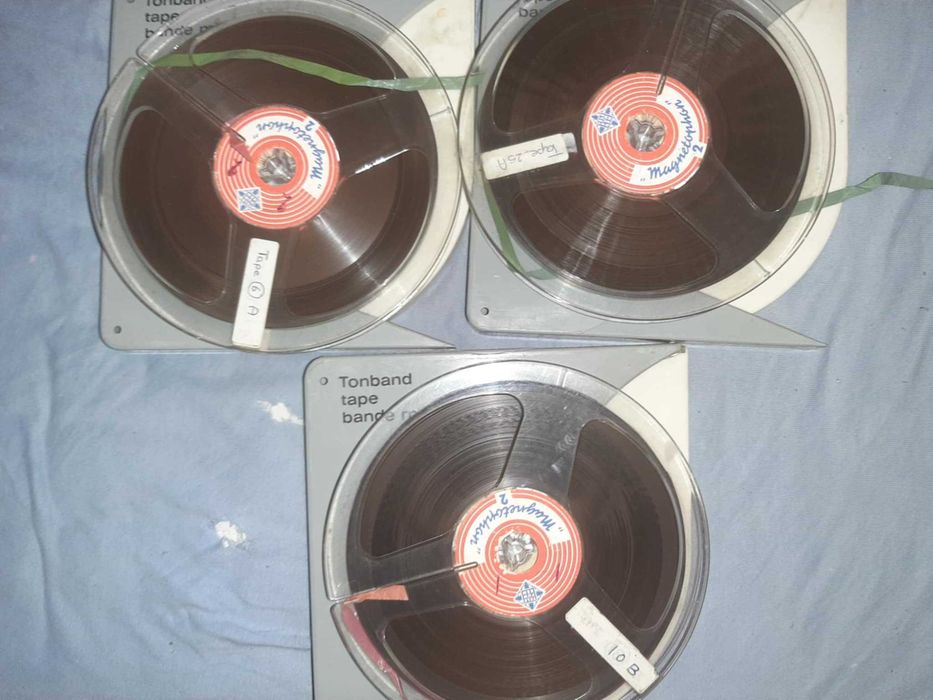 Tasmy szpulowe taśma szpulowa Telefunken 18 cm