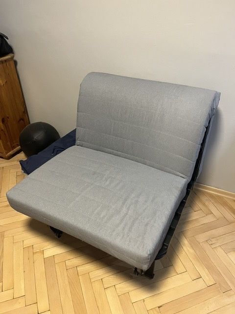 Rozkładany fotel łóżko model Ikea Lycksele Lovas