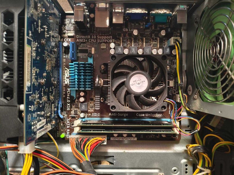 Компьютер FX 6300 RAM 8Gb SSD 240GB Hdd 500Gb Radeon HD 7770