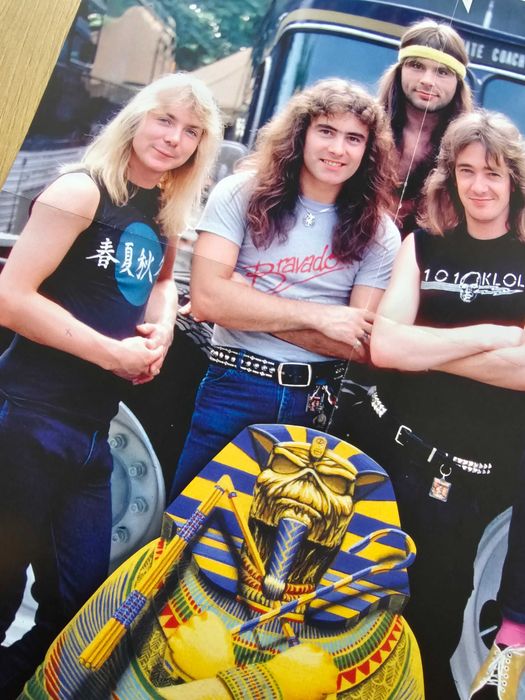 Iron Maiden - Duży plakat z 2024 r. - Format A2 (ok. 40 x 55 cm) NOWY!