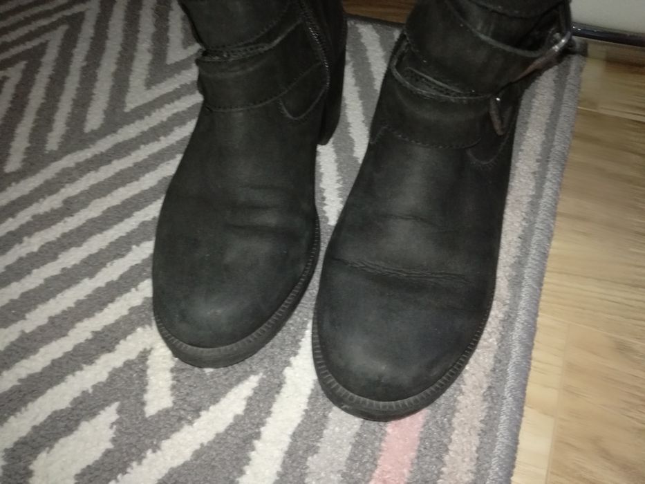 Kozaki skórzane ocieplane XIT 38 rozm.