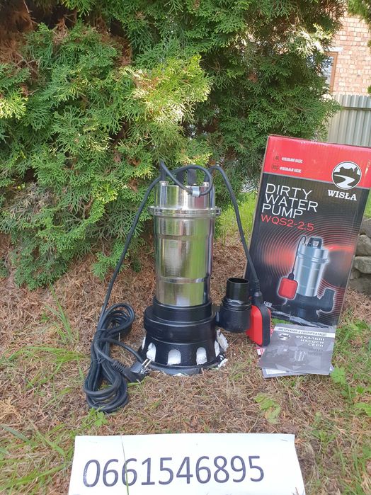 Фекальный Дренажный Насос 2,5 kW с Дробилкой (ТІЛЬКИ ДОСТАВКА ПОШТОЮ)